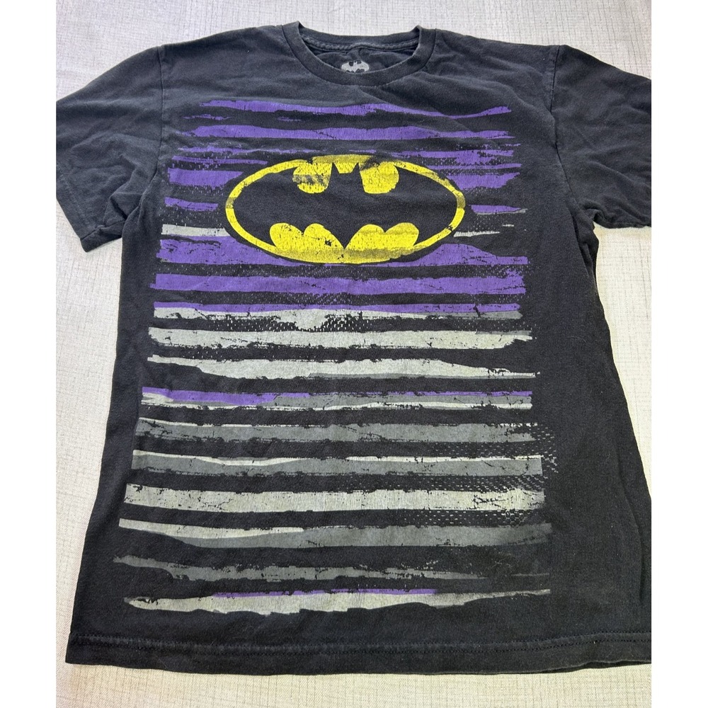Vintage Batman T Shirt‎ Size Medium DC Comics 2000 Black Logo Symbol